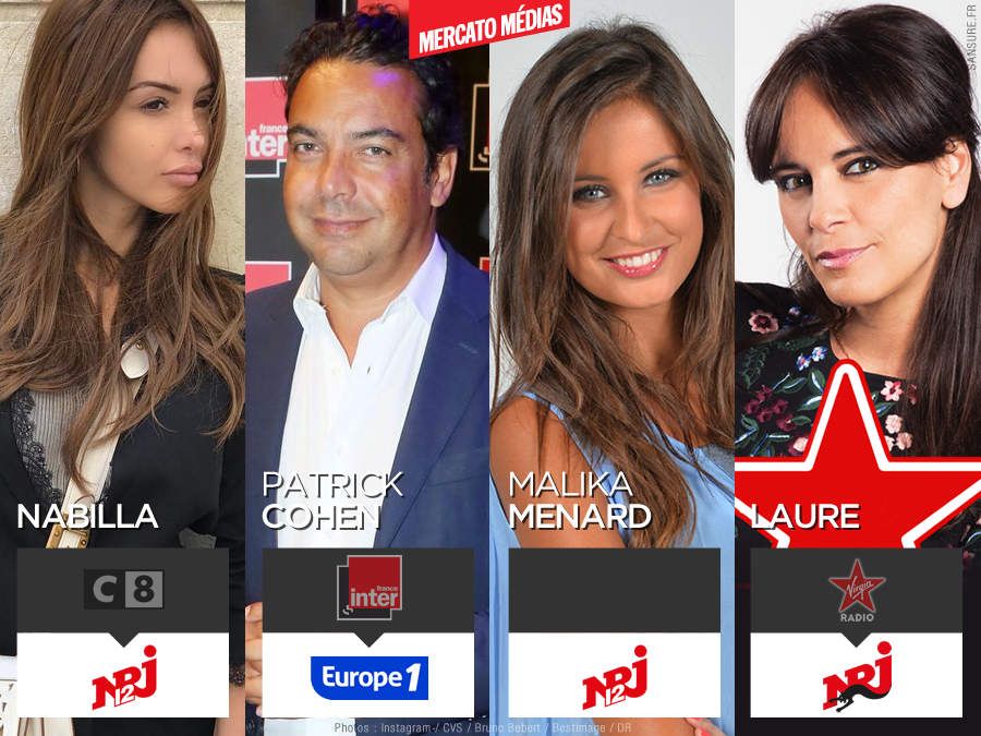 Le mercato des animateurs télé et radio ! (diaporama) #mercato