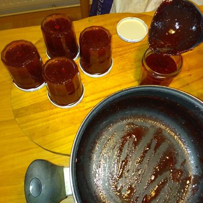 confiture de fraises....Algrangeoise