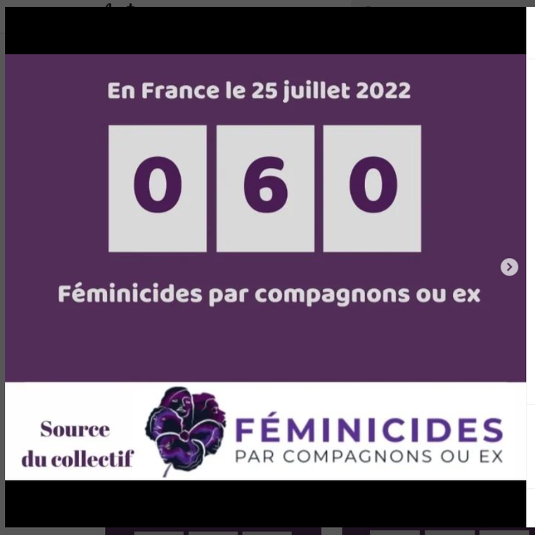 91 EME FEMINICIDES DEPUIS LE DEBUT  DE L ANNEE 2022 