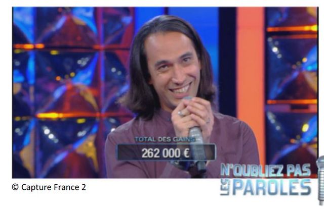 N'oubliez pas les paroles : cagnotte record pour un gagnant sur France Télévisions.