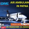 Take First Class Exigency ICU Support Medivic Air Ambulance Service in Patna