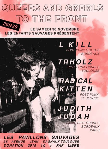 Radical Kitten (post-punk/Tlse) @ pavion sovaj, mars 2020