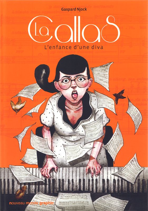 Callas. L’enfance d’une diva. Gaspard NJOCK 2020 (BD) Bulleurs mercredi