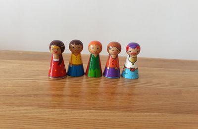 DIY - Peg doll à personnaliser, extension de la famille