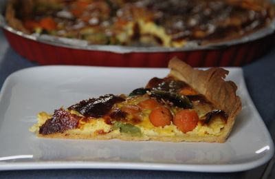 Quiche aux légumes express