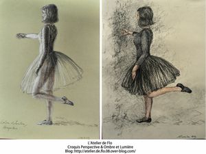 Les croquis inspiration Degas