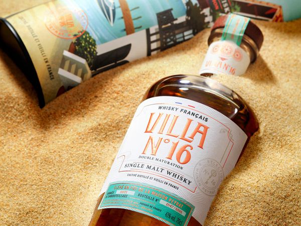 Packaging : Whisky Single Malt VILLA N°16 sous les couleurs de l'été