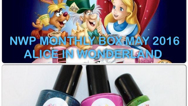 Native War Paints Monthly Box - May 2016 - Alice in Wonderland