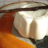 Panna cotta au lait d'Amande et coulis Abricot
