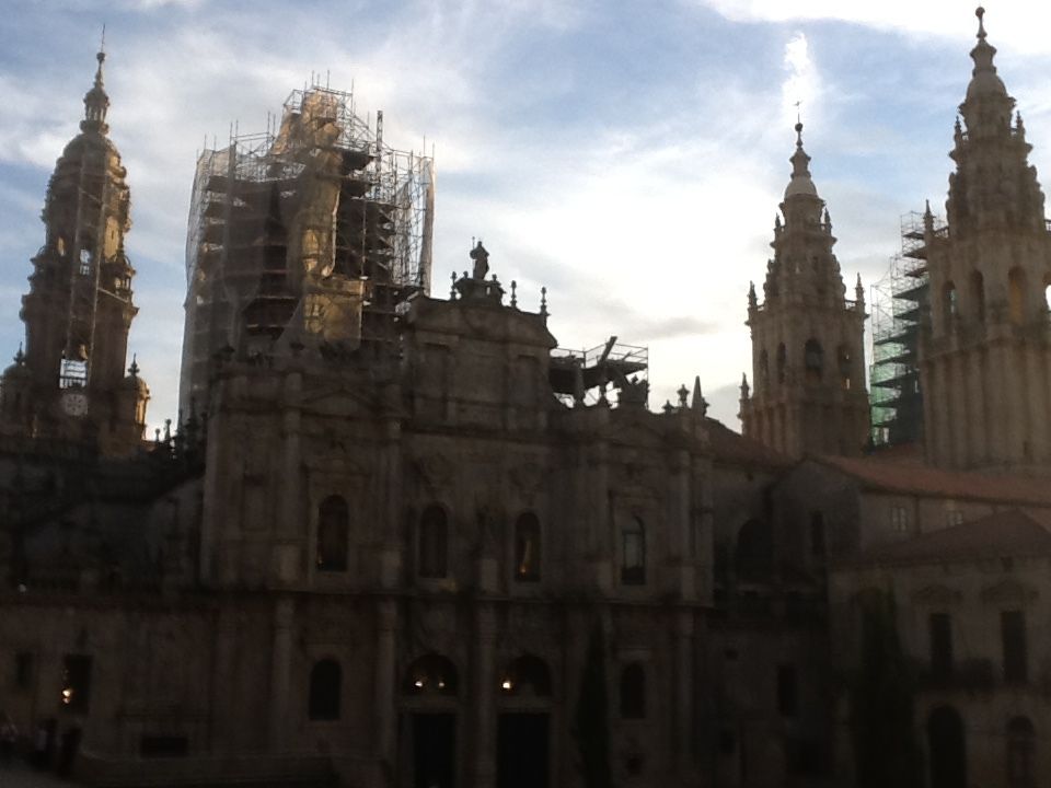 La cathédrale est actuellement en travaux.....