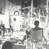 A Happening: Parisol 4 Marisol @ Al Hansen. 6 avril 1963. Old Gym. Douglass College. Photo: Peter Moore