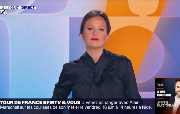 Pauline Pioche Première Edition BFM TV le 30.05.2023