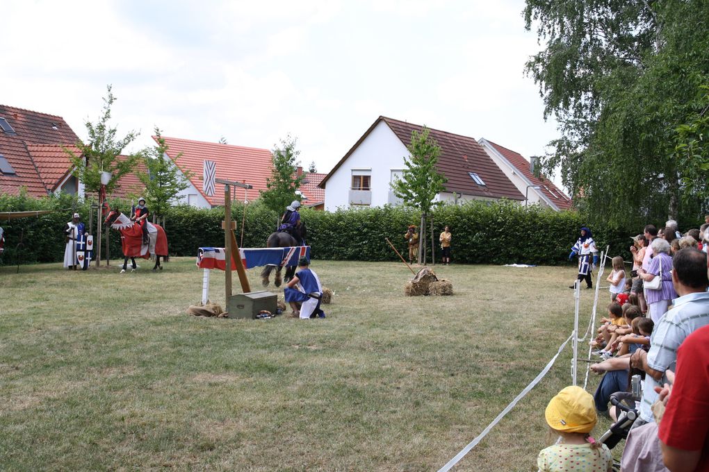 18.07.2010 Obergrombach
Burgfest mit mittelalterlichen Ritterspielen