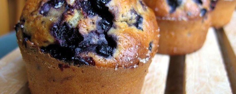 MUFFINS AUX MYRTILLES 