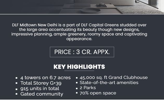 DLF One Midtown –  Step In A Better Lifestyle With Luxury