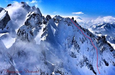 Crête de Balme N-O et Pointe de la Balme E