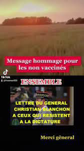 Lettre du général Christian Blanchon via FNL NouvellesLibres - 13/04/2023.