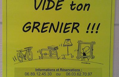 VIDE GRENIER - Dimanche 30 novembre 2014