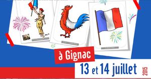 FESTIVITÉS FÊTE NATIONALE A GIGNAC 