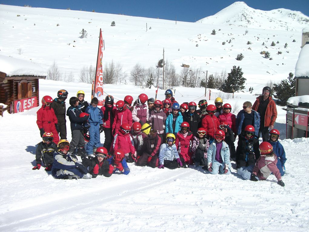 troisième classe de neige à Enveitg