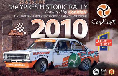 Ce week end Ypres Historic Rally