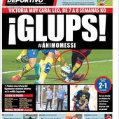 La Une de Mundo Deportivo aujourd'hui (27/09/2015) / La portada de Mundo Deportivo hoy (27/09/2015) / La portada de Mundo Deportivo avui (27/09/2015) / The today's Mundo Deportivo Cover (09/27/2015)﻿