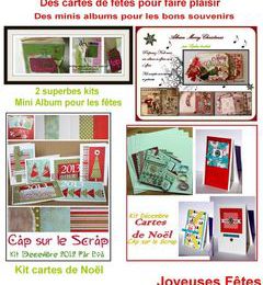 [Les kits de Décembre chez cap sur le scrap]