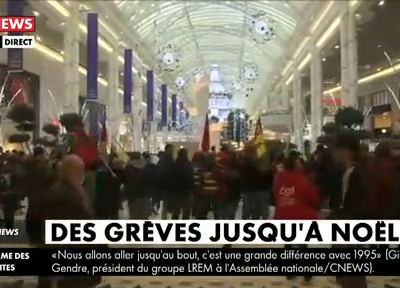Des manifestants investissent un centre commercial près de Nantes - Les clients enfermés à l'intérieur des magasins pour des raisons de sécurité