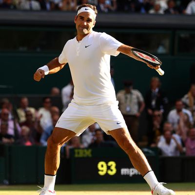 Roger Federer en finale après sa victoire contre Tomas Berdych