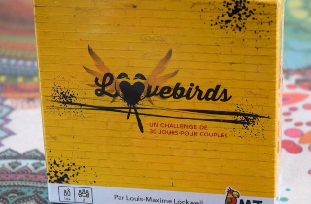 Je vous présente le jeu pour adultes "Lovebirds " Mj games 