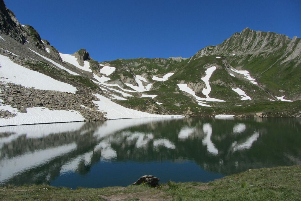 Lacs de Forclaz (les Cinq Lacs) Savoie. Juillet 2021.