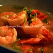 Bouillon Thaï Aux Crevettes - L'Eau à la Bouche