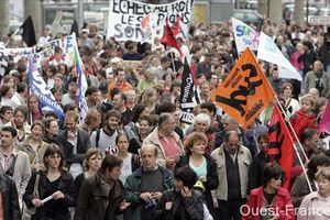 Jeudi 15 Mai : entre 4000 et 8000 personnes dans les rues de Caen