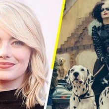 LA PRIMERA IMAGEN DE EMMA STONE COMO CRUELLA DE VIL 