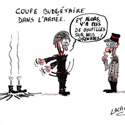 coupe budgétaire dans l'armée...