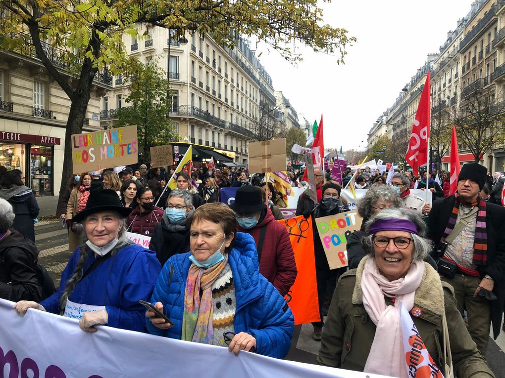 La marche Nous Toutes le 20 11 21