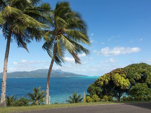 Le plus beau spot de Tahaa à mon avis à proximité de Poutoru au sud de l'île, le lagon y est magnifique avec toutes ses nuances de bleus.