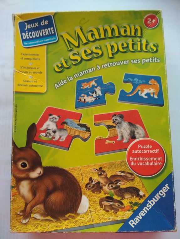 Puzzle Maman et ses petits pour enfants de 2et + 5€