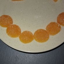 Pâtes de fruits à l'orange (version simple)