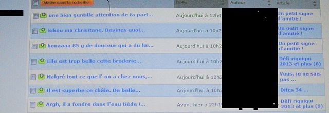 Le 15 000 ième commentaire !
