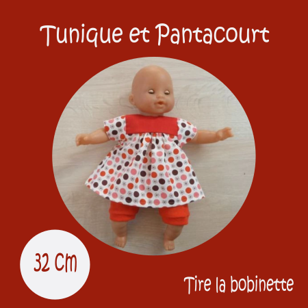 Patron couture gratuit robe pour poupee