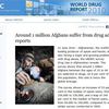 Près d'un million de toxicomanes en Afghanistan