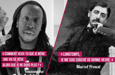 Youssoupha VS Marcel Proust