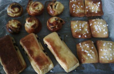 Brioches, briochettes, brioche fourrée,...