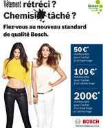 Jusqu'au 31 janvier, Bosch vous rembourse jusqu'à 200€*