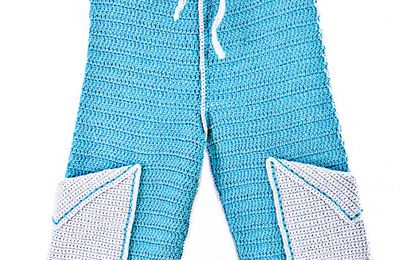 Tutoriel crochet gratuit : pantalon pour garçon