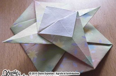 ORIGAMI : Tatô étoilé