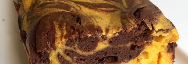Marbré potiron chocolat
