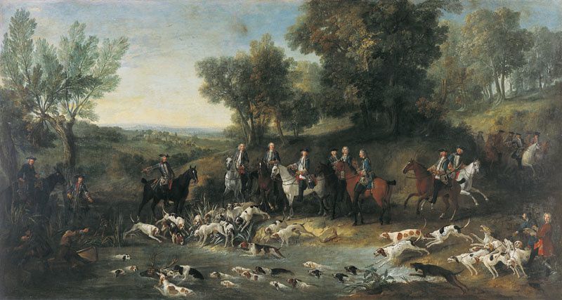 L'halali de Jean Baptiste Oudry