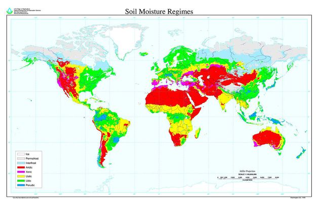 Soil moisture regime